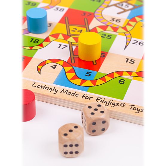 Bigjigs Toys Scări și șerpi 2