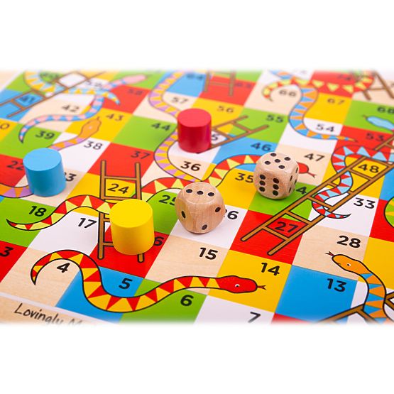 Bigjigs Toys Scări și șerpi 2