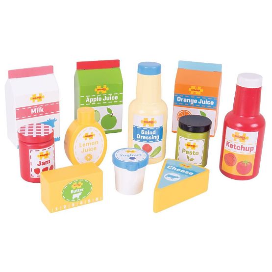 Bigjigs Toys Set de alimente proaspete