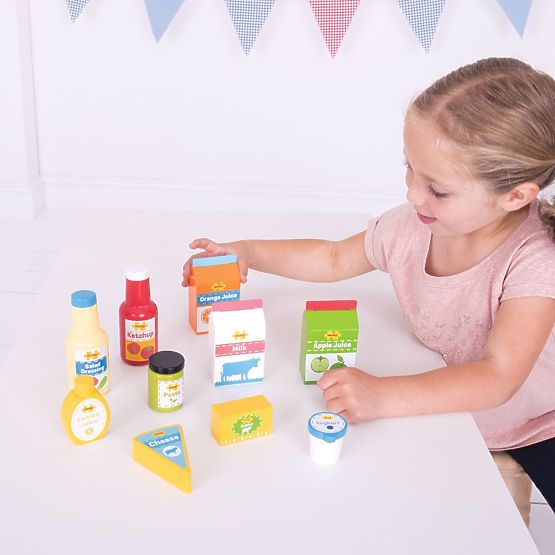 Bigjigs Toys Set de alimente proaspete