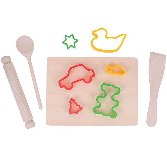 Bigjigs Toys Set de copt cu forme de tăiat