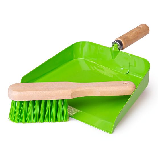 Bigjigs Toys Set de lopată și măturică