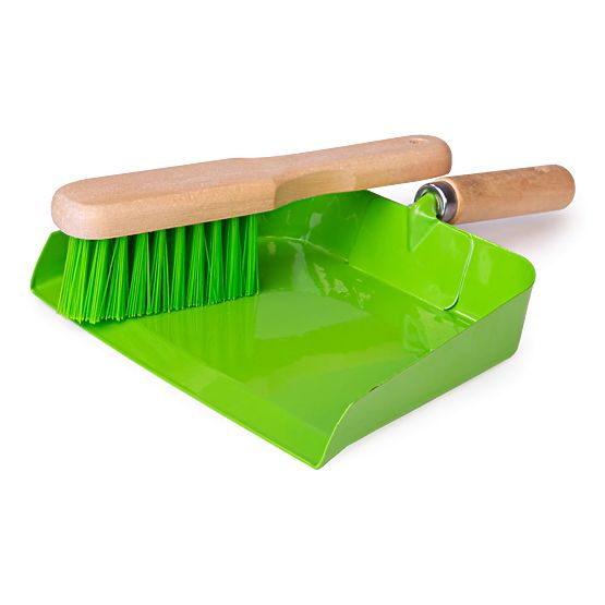 Bigjigs Toys Set de lopată și măturică