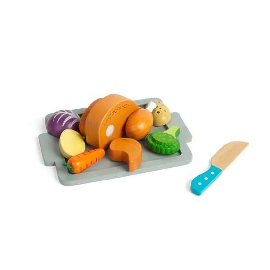 Bigjigs Toys Set Pui Fript cu Legume