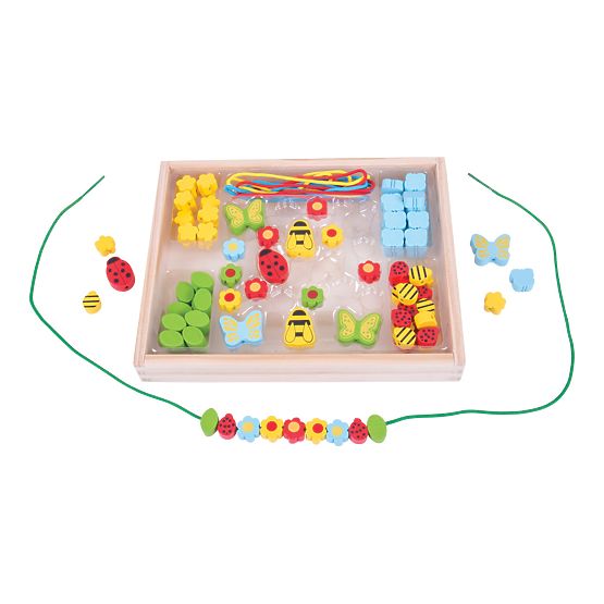 Bigjigs Toys Snur margele Lunca