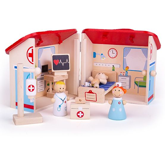 Bigjigs Toys Spitalul Ursuleților