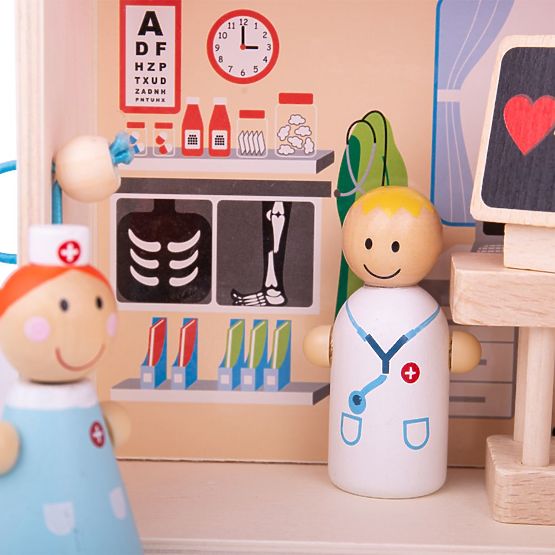 Bigjigs Toys Spitalul Ursuleților