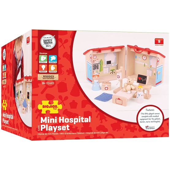 Bigjigs Toys Spitalul Ursuleților