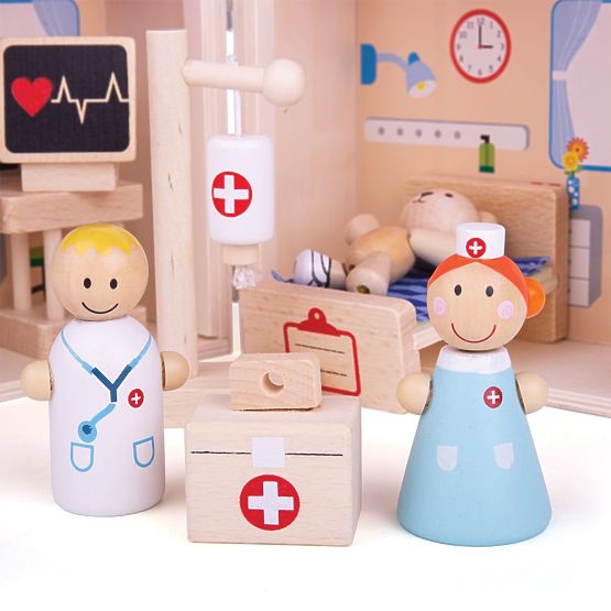 Bigjigs Toys Spitalul Ursuleților