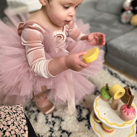 Bigjigs Toys Stand din lemn cu dulciuri