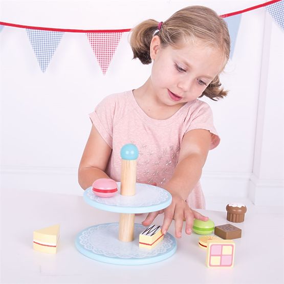 Bigjigs Toys Suport cu prăjituri