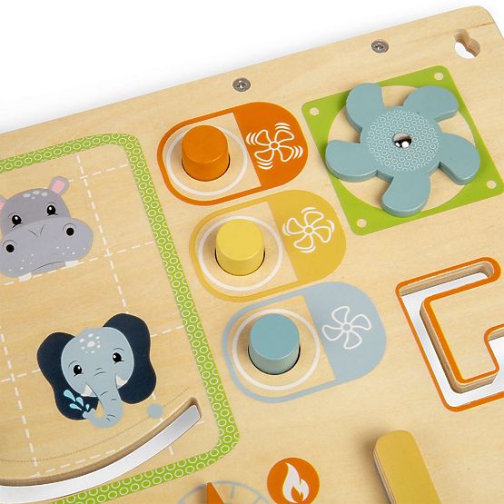 Bigjigs Toys Tablă de activități Junglă