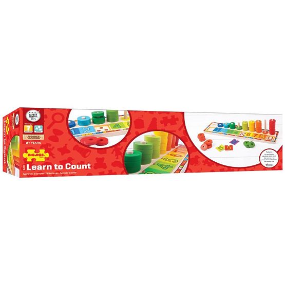 Bigjigs Toys Tabla Jigsaw cu numere