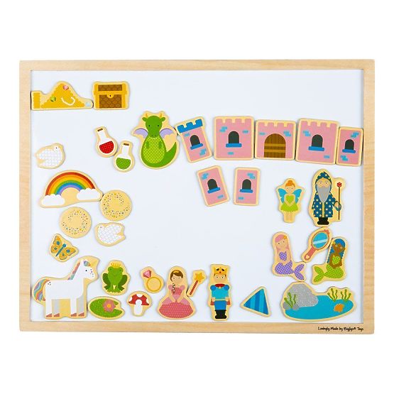 Bigjigs Toys Tablă magnetică din lemn