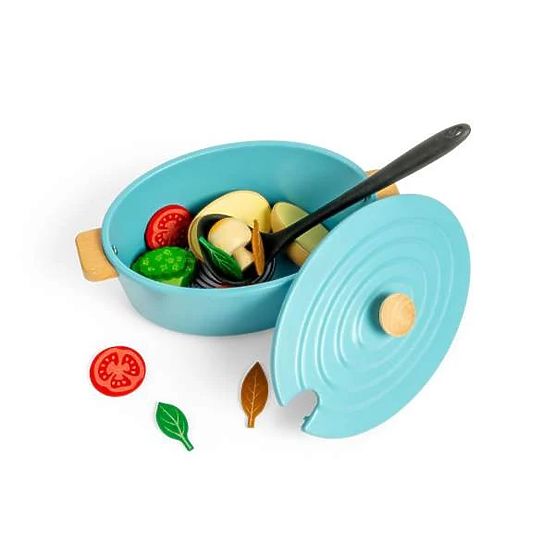 Bigjigs Toys Vas de copt cu legume