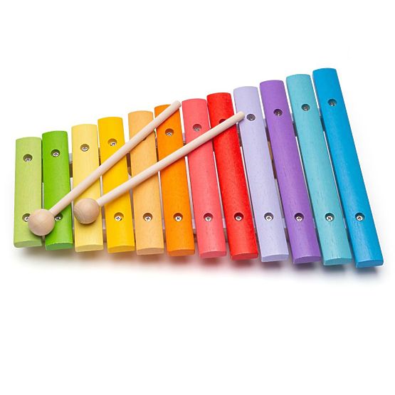 Bigjigs Toys Xilofon din lemn