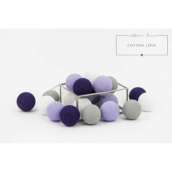 Bile cu bec din bumbac – violet strălucitor