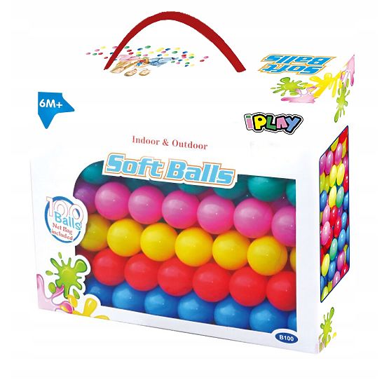 Bile mingi pentru piscină cort set 100 buc IPLAY