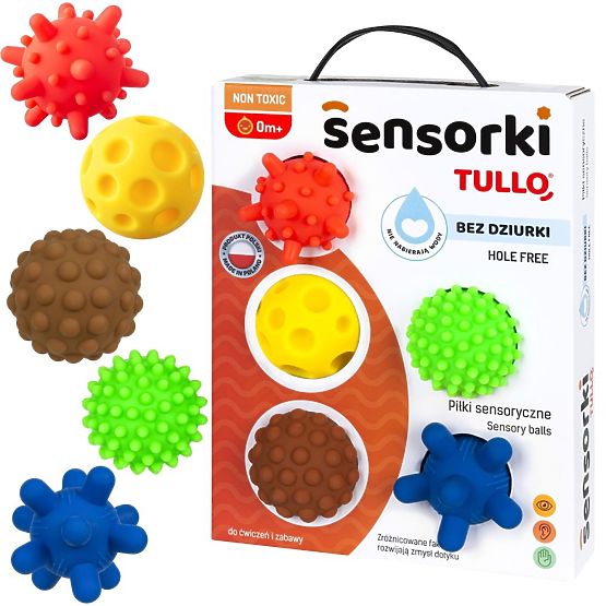Bile senzoriale - 5 mingi fără orificii