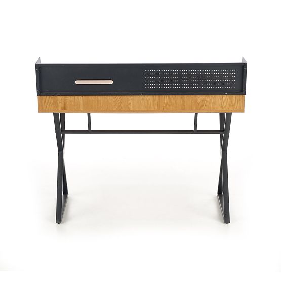 Birou B43 - stejar auriu / negru
