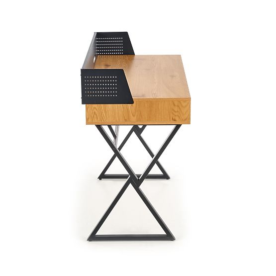 Birou B43 - stejar auriu / negru