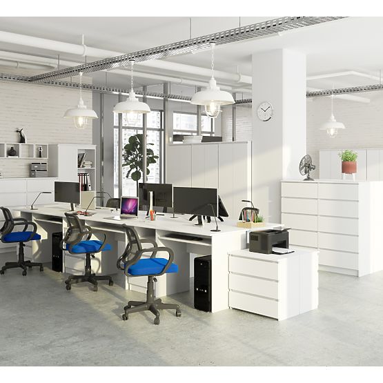 BIROU CLP 135cm PK ALB