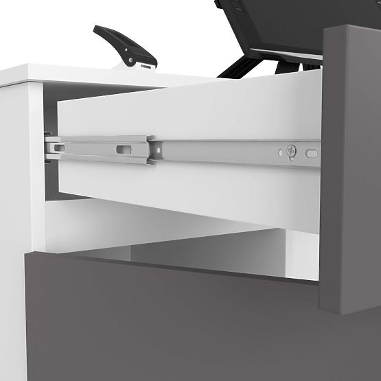 BIROU CLP A5 2D 2SZ PK ALB / GRI