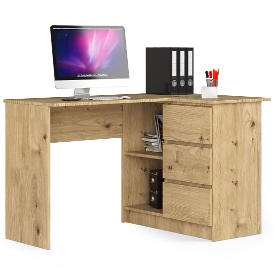 BIROU DE COLȚ B16 CLP DREAPTA STEJAR ARTISAN