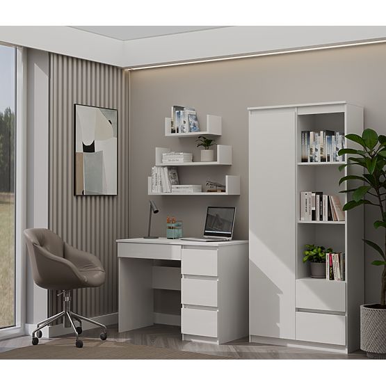 Birou de scris Mijas DREAPTA ALB