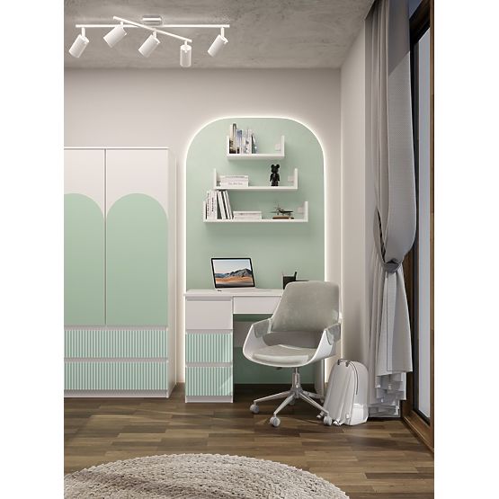 Birou Mijas LEWE ARTESO MINT Mentă