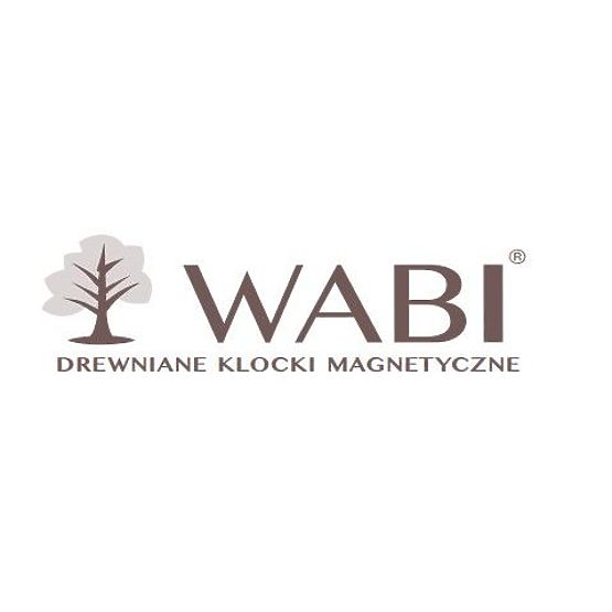 Blocuri din lemn și magnetice WABI, 40 de piese