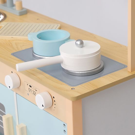 Blueberry - Bucătărie din lemn cu accesorii