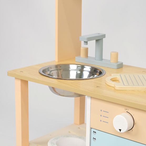 Blueberry - Bucătărie din lemn cu accesorii