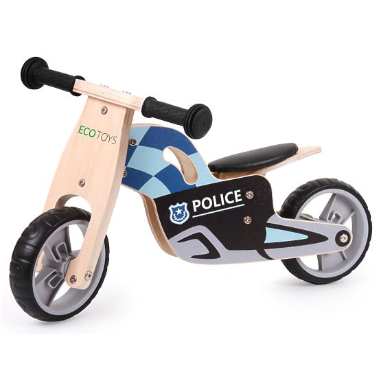 Bouncer din lemn - Poliție