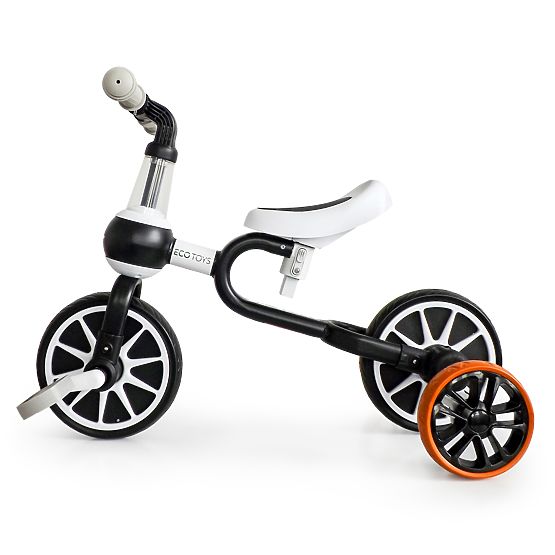 Bouncer multifuncțional STAR 3in1 - alb-negru