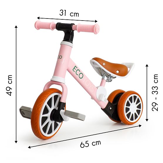 Bouncer pentru copii Sky 2in1 - roz