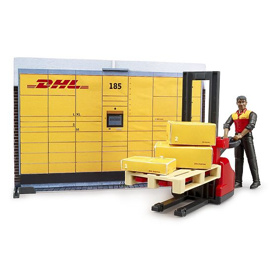 Bruder BWORLD Oficiul Poștal DHL cu accesorii