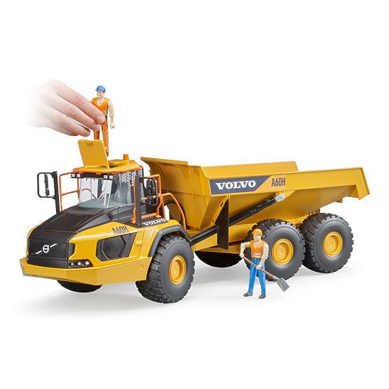 Bruder Dumper Articulat Volvo A60H la scară 1:16