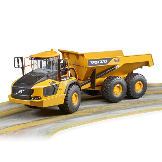 Bruder Dumper Articulat Volvo A60H la scară 1:16