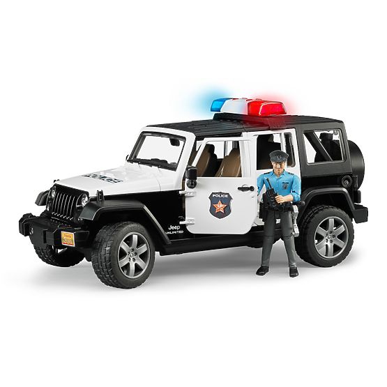 Bruder Jeep Wrangler Rubicon Poliție