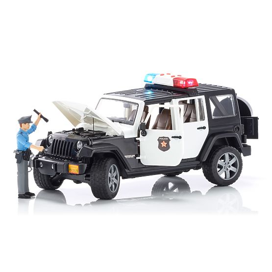 Bruder Jeep Wrangler Rubicon Poliție