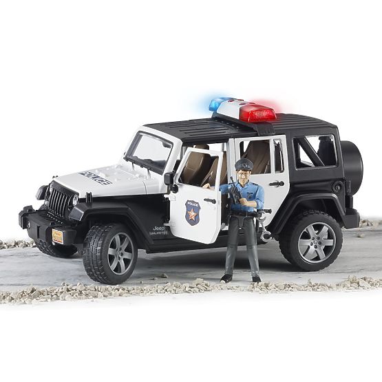 Bruder Jeep Wrangler Rubicon Poliție