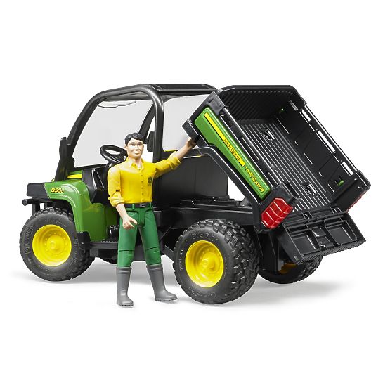 Bruder John Deere Gator cu șofer