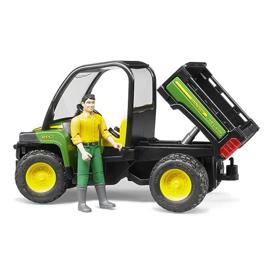 Bruder John Deere Gator cu șofer