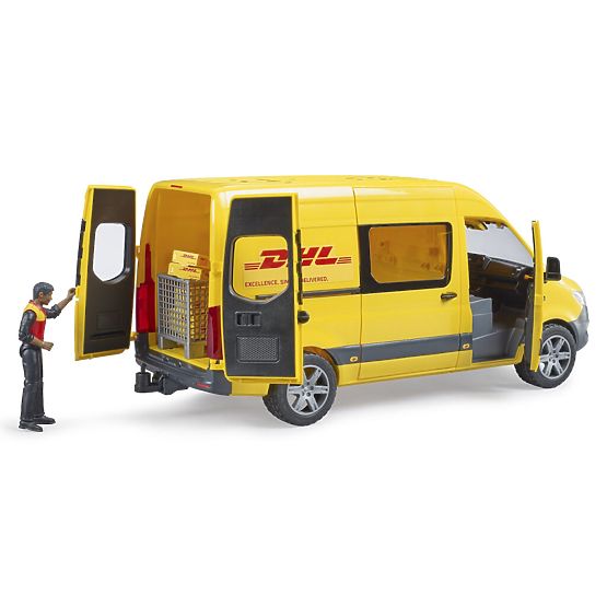 Bruder Mercedes-Benz Sprinter DHL cu șofer