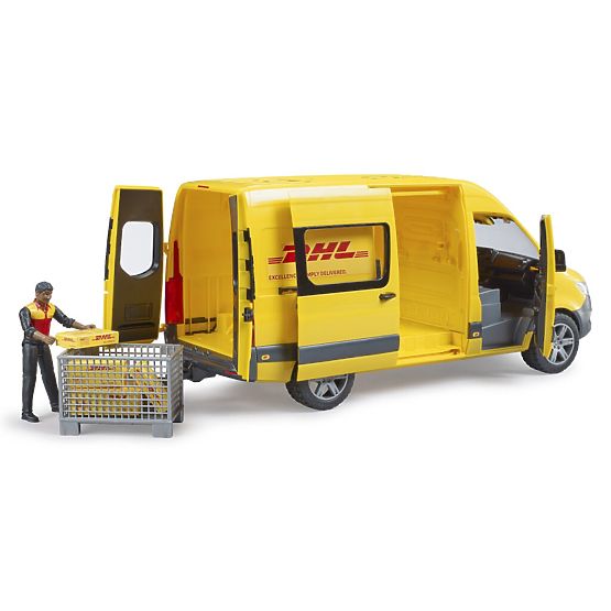 Bruder Mercedes-Benz Sprinter DHL cu șofer