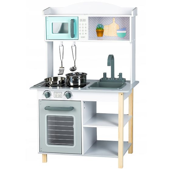 Bucătărie din lemn clasică pentru copii