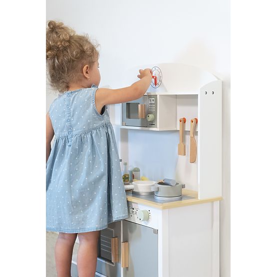 Bucătărie din lemn Lucy cu accesorii