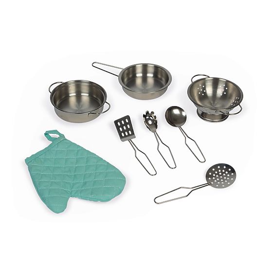 Bucătărie din lemn pentru copii Reverso 2 în 1 - față-verso