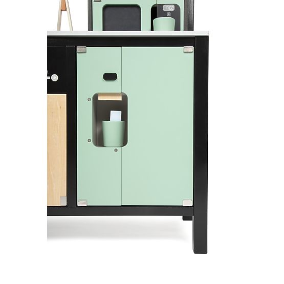 Bucătărie industrială pentru copii cu insulă de bucătărie